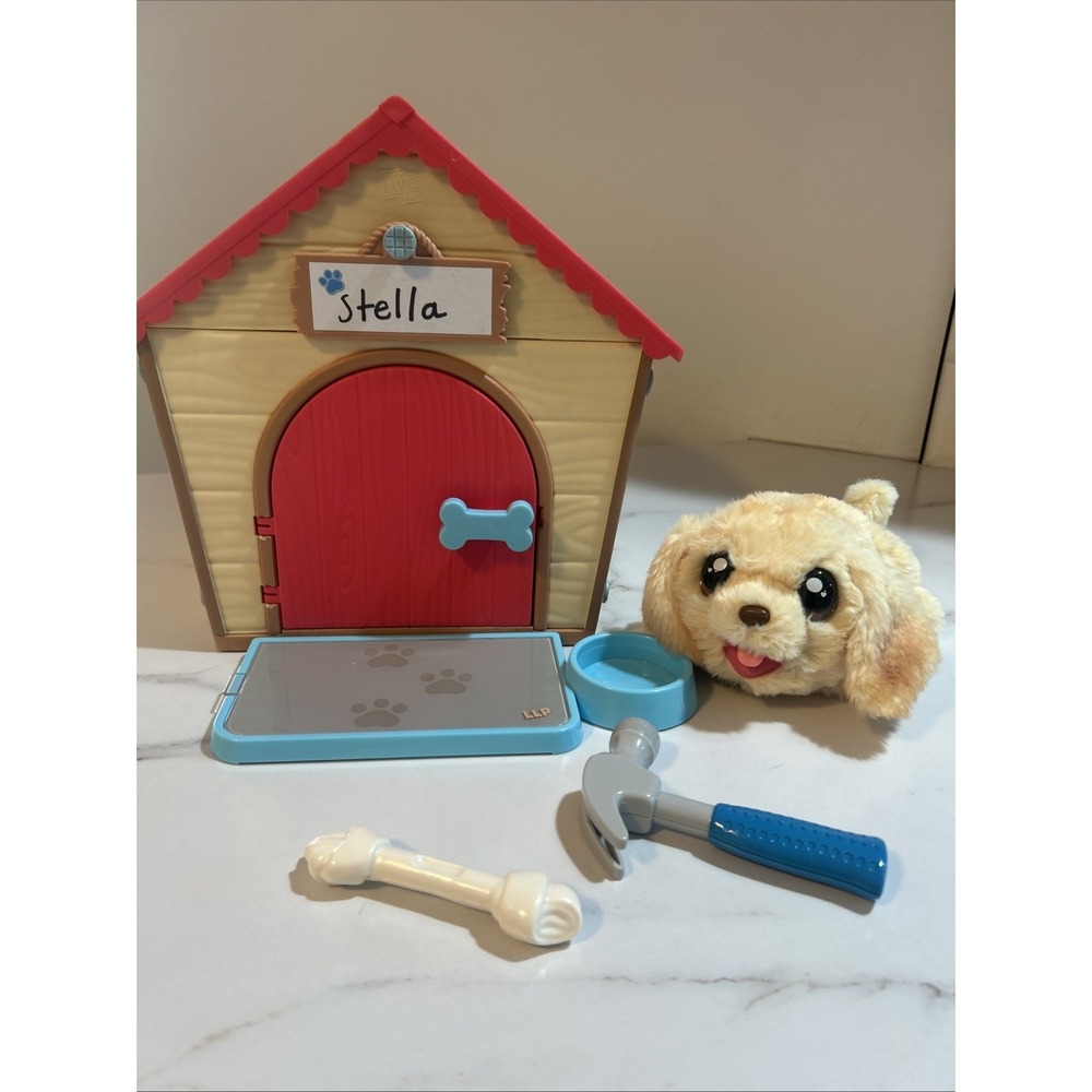 Little Live Pets My Puppy's Home Interactive Dog w/ Doghouse Bone Plush Sound